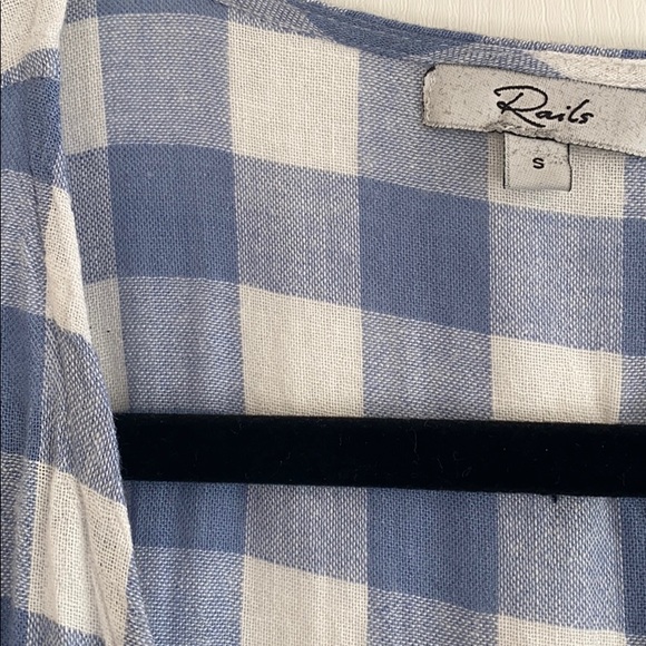 Rails Brigitte Wrap Mini Dress Buffalo check - Picture 5 of 8